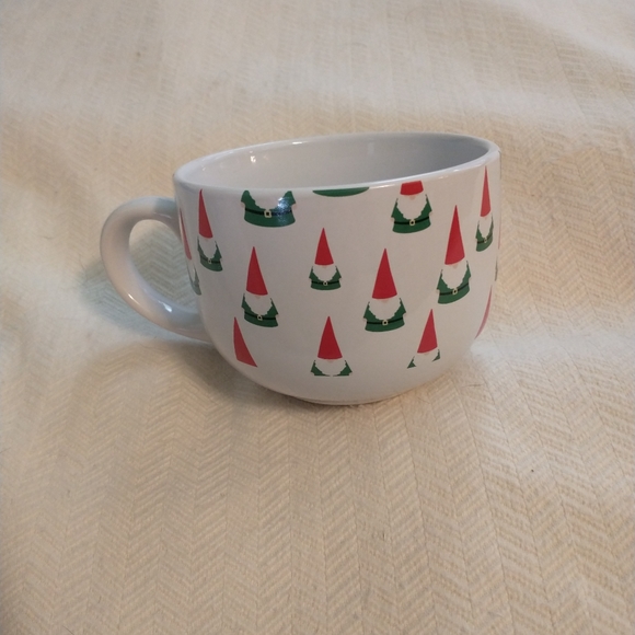 Christmas Gnome Mug - MSRF Design Studio 20oz - 3-1/4" tall, 4-1/2" dia. - Picture 2 of 4